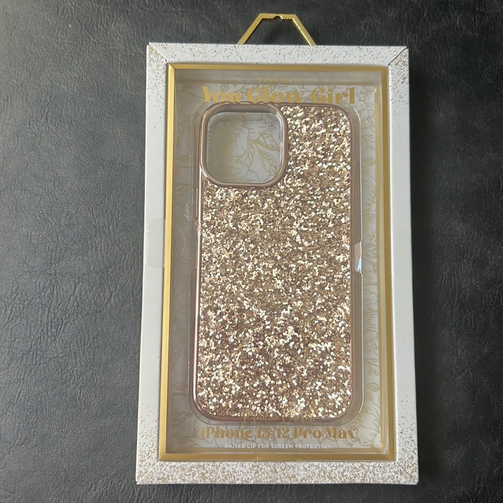 New Rose Gold iPhone 13/12 Pro Max Case